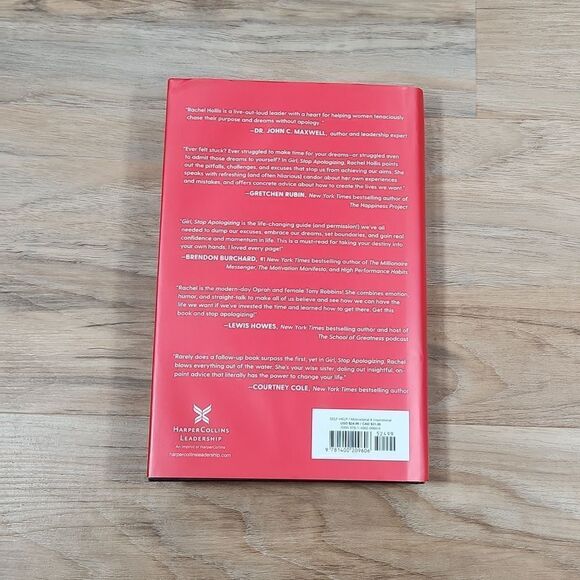 🔹️NWOT Girl, Stop Apologizing; A Shame Free Plan For Embracing & Achievi - Picture 2 of 5